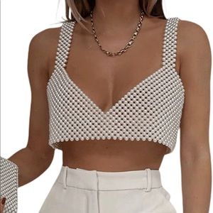 Pearl Bralette Top